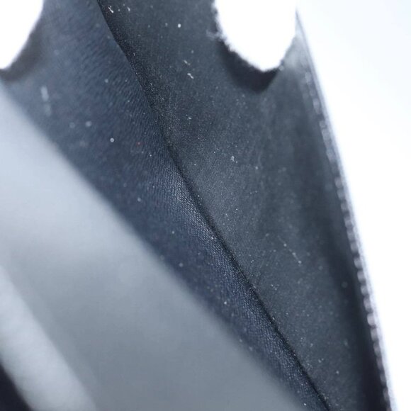 LOUIS VUITTON Epi Porte Cartes Credit Long Wallet Black - Picture 10 of 16